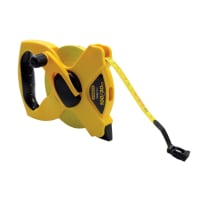 Stanley Open Reel Fibreglass Tape 30m x 13mm Yellow